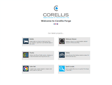 Tablet Screenshot of forge.corellis.eu